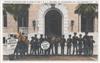 (MUSIC.) JAZZ. Silver print “real photo post card” of the Jenkins Orphanage Band, Charleston S.C. with a later color post card and John